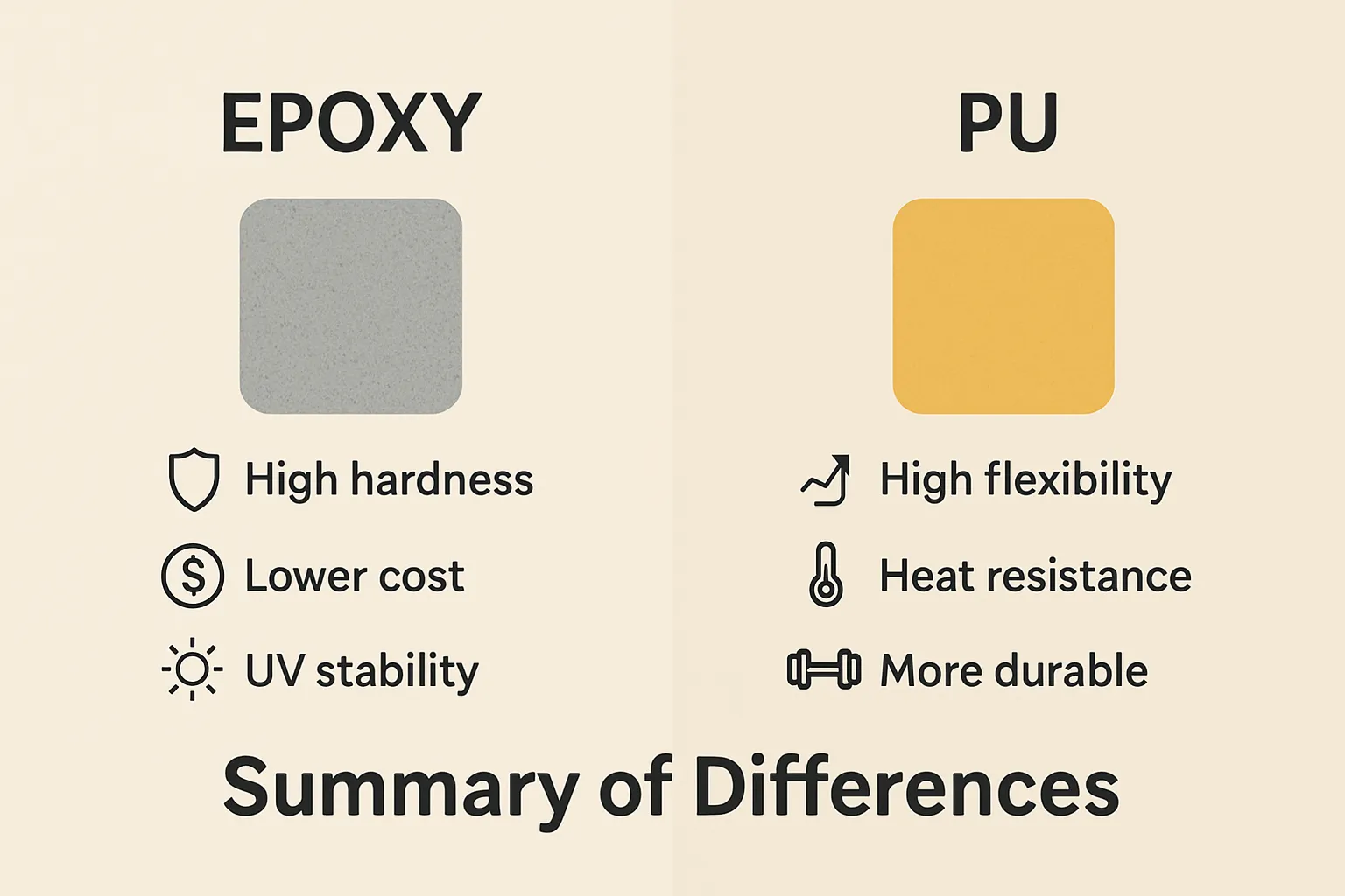 โรงพยาบาลควรใช้พื้นอีพ็อกซี่หรือโพลียูรีเทน? เลือกแบบไหนถึงจะเหมาะที่สุด
