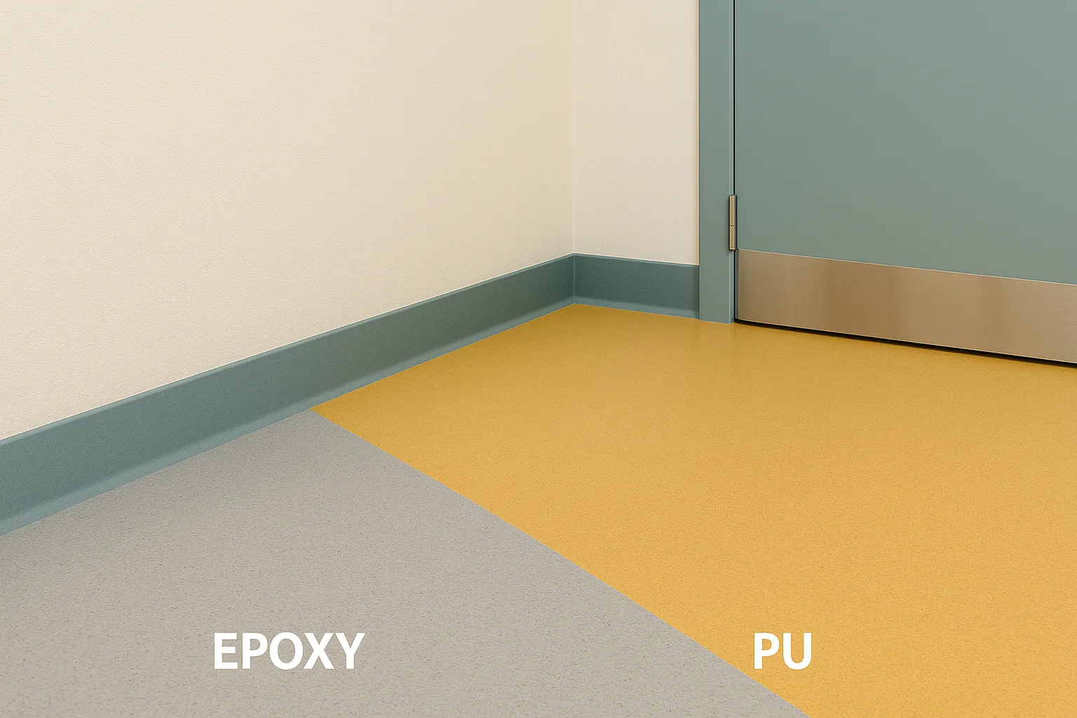 โรงพยาบาลควรใช้พื้นอีพ็อกซี่หรือโพลียูรีเทน? เลือกแบบไหนถึงจะเหมาะที่สุด